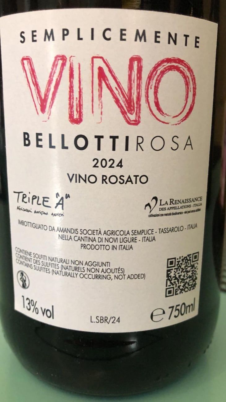 Semplicemente Vino Rosa - Cascina degli Ulivi - Ilaria Bellotti 