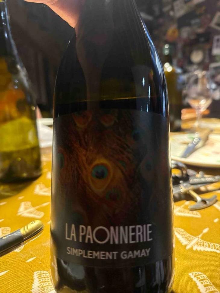 Simplement Gamay - La Paonnerie - Marie Carroget 