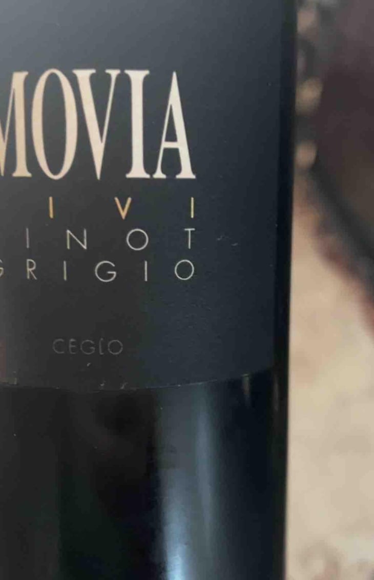 Sivi Pinot Grigio - Movia - Aleš Kristančič 