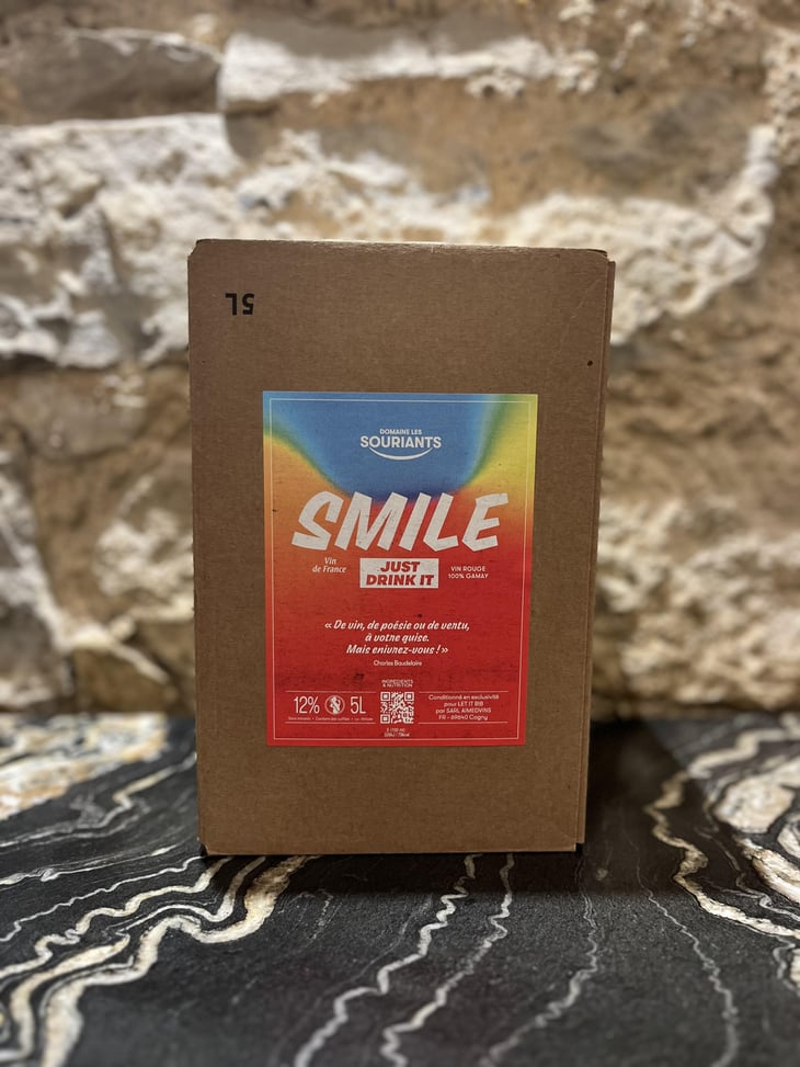 Smile - Domaine Les Souriants - Maxime Troncy & Damien Polosse 