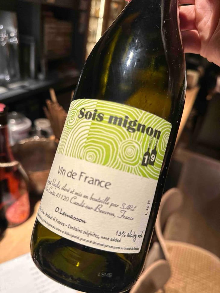Sois Mignon - Les Vins Contés (CLOSED) - Olivier Lemasson (CLOSED) 