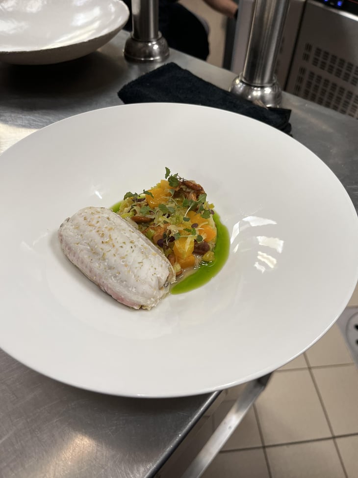 Sole, Courge Butternut, Girolles, Poireaux - La Cuiller en Bois - 1406031