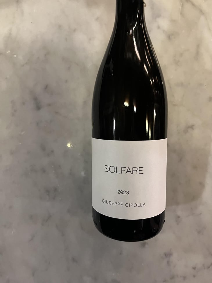Solfare - Azienda Agricola Giuseppe Cipolla - Giuseppe Cipolla -2021