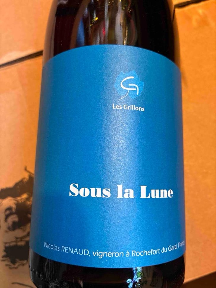 Sous la lune - Clos des Grillons - Nicolas Renaud -2012