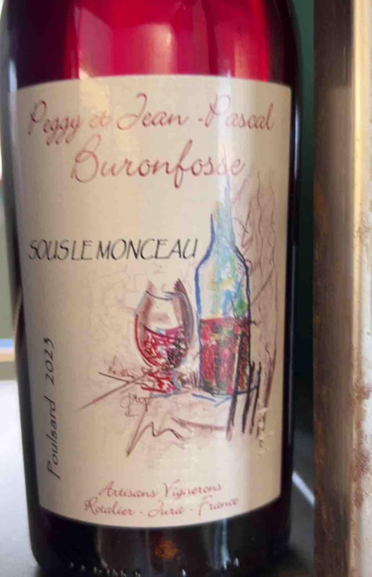 Sous le Monceau - Poulsard - Domaine Buronfosse - Peggy & Jean-Pascal Buronfosse 