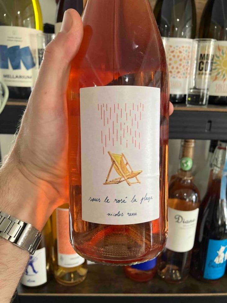 SOUS LE ROSÉ LA PLAGE - Le Clos des Treilles - Nicolas Reau --