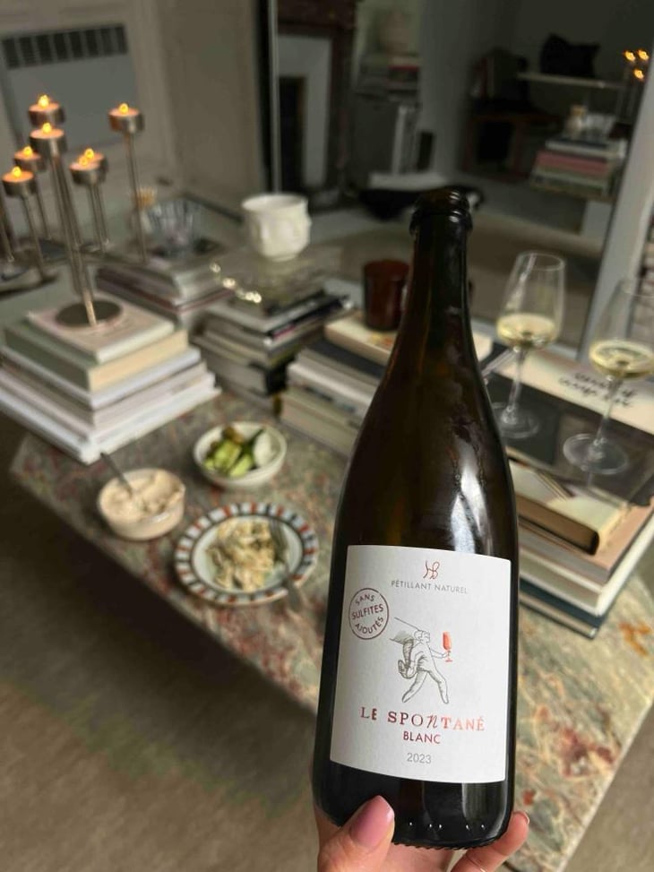 Spontané Blanc - Les Hauts Baigneux - Nicolas Grosbois & Philippe Mesnier 