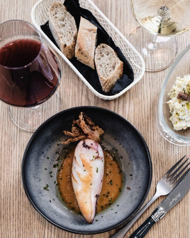 Squid Stuffed With Artisan Sausage - CALCÁREO - 1367338