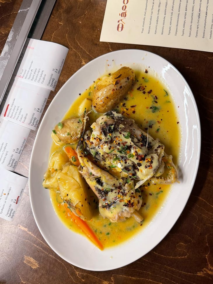 Steamed Fish Of The Day - Flaros Restaurant - 1364852