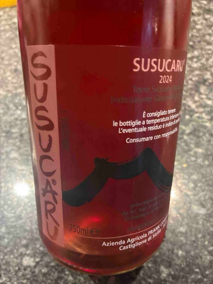 Susucaru Rosato - Azienda Agricola Frank Cornelissen - Frank Cornelissen -2020