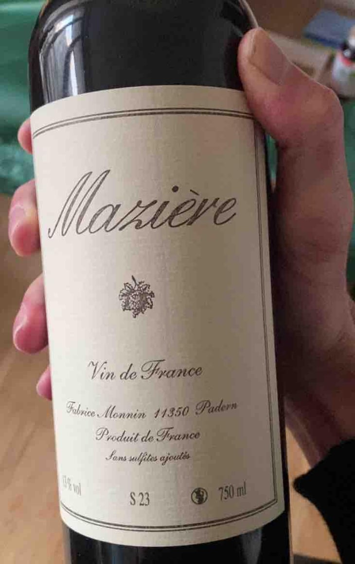 Syrah - Mazière - Fabrice Monnin -2023