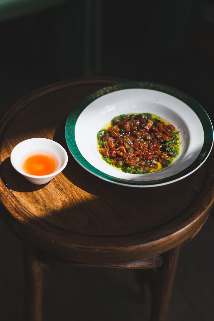 Tartare De Tomates Et Son Eau - Reglisse - 1401152