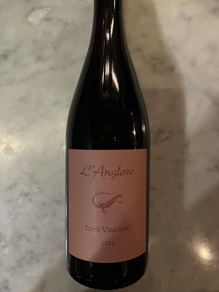 Tavel Vaucrose - L'Anglore - Éric, Thibault & Joris Pfifferling -2023