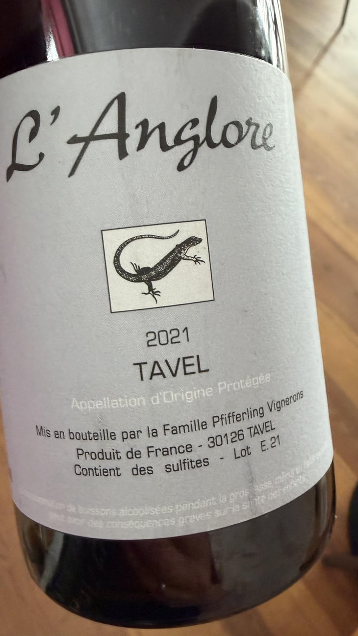 Tavel - L'Anglore - Éric, Thibault & Joris Pfifferling 