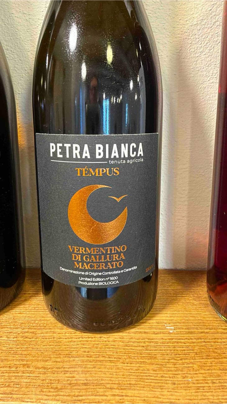 Témpus-vermentino macerato - Petrabianca tenuta agricola - Giovanni Comini -2023