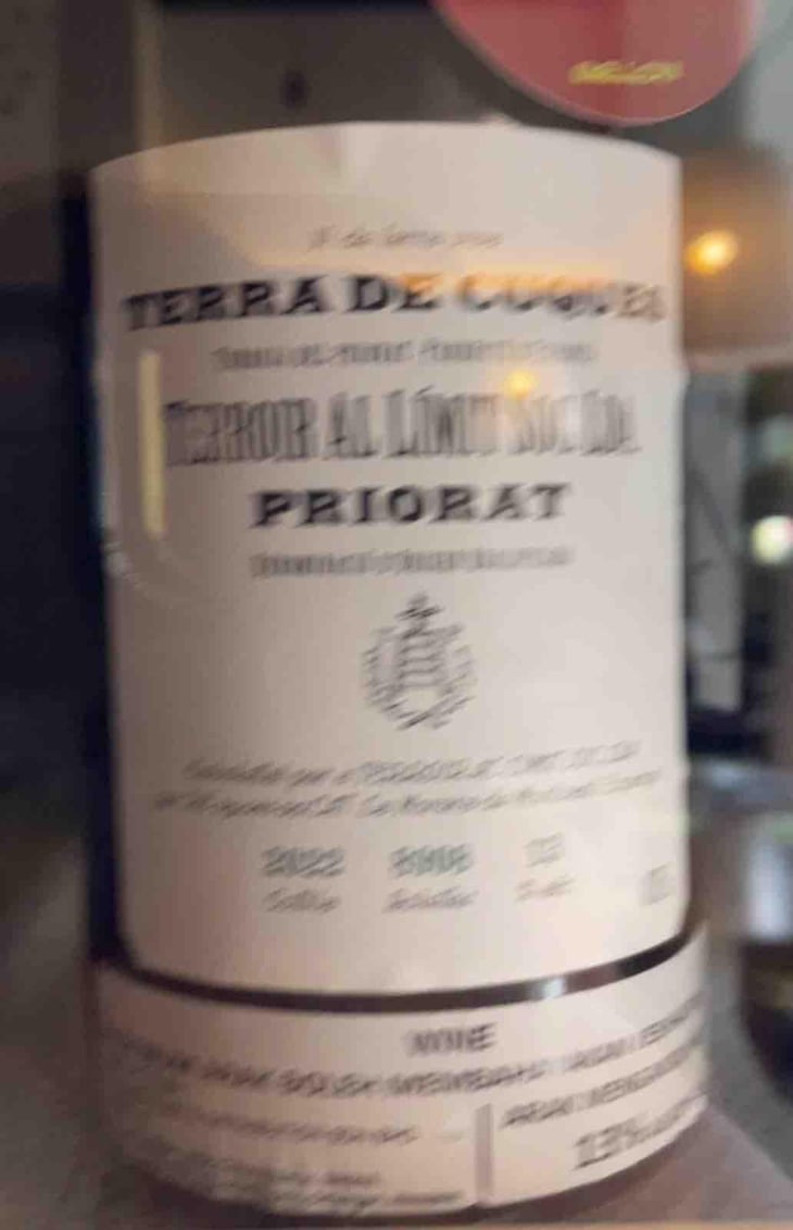 Terra de cuques - Terroir Al Limit - Dominik Huber and Eben Sadie -2019