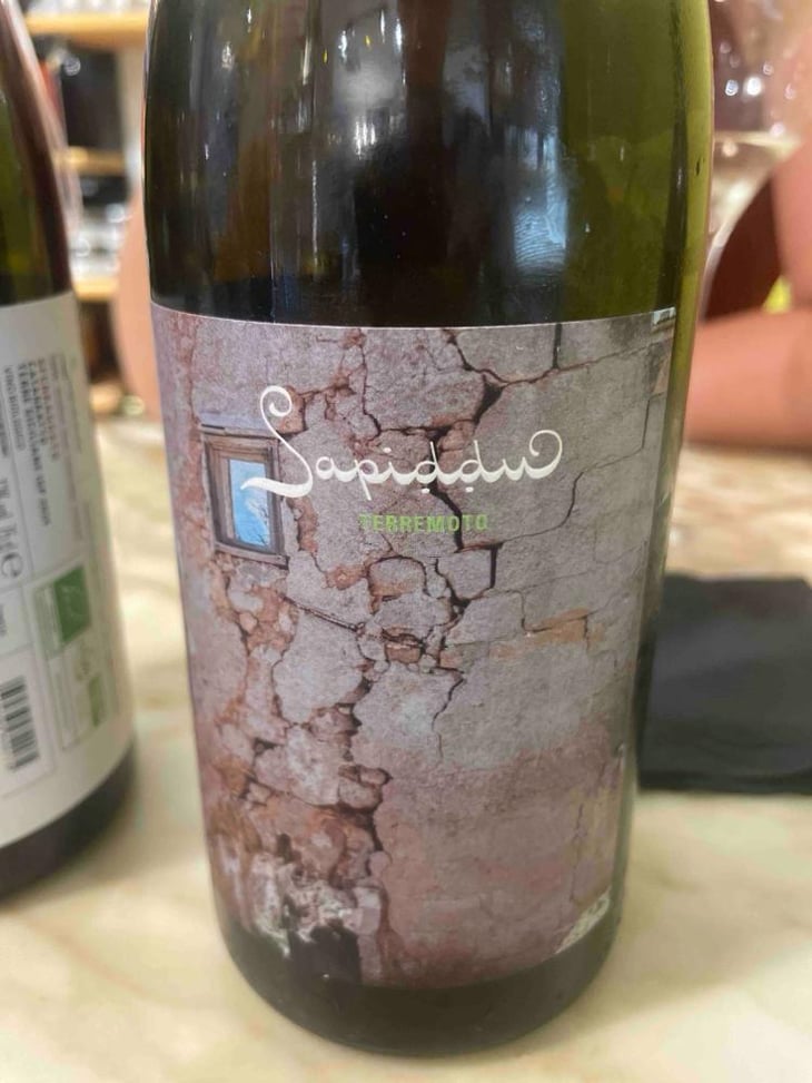 Terremoto - Sapiddu Società Agricola - Oscar Arrivabene -2025