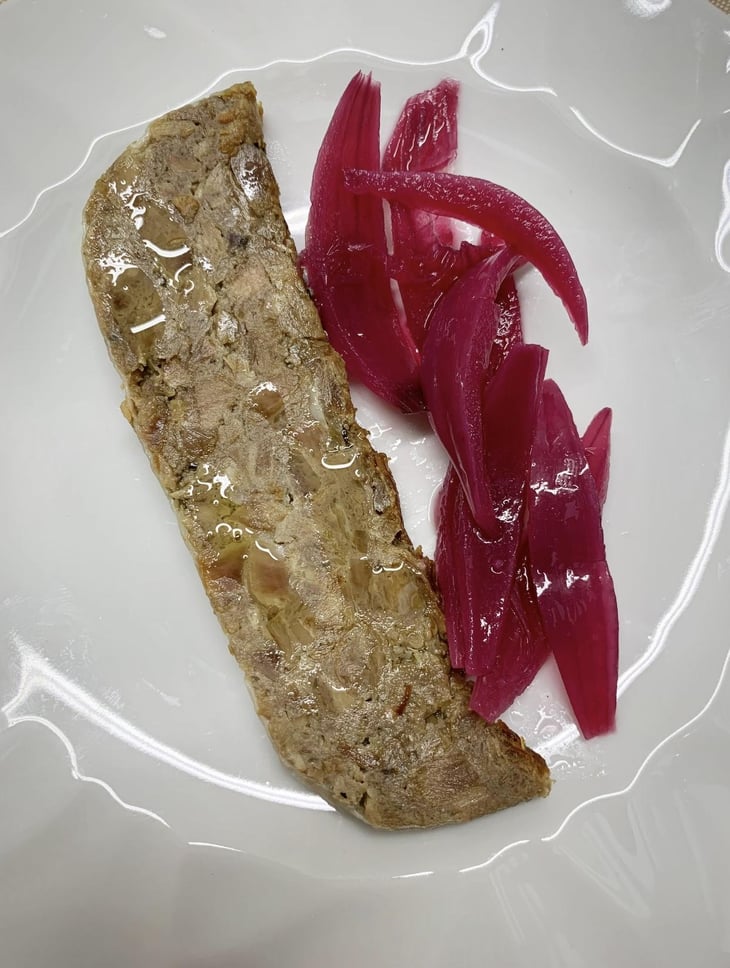 Terrina Di Capretto , Cipolle Rosse Sott’Aceto - Ristorante La Rocchetta - 1363855