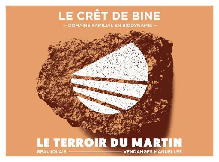 Terroir Du Martin new label - Domaine Du Crêt De Bine - Geoffroy Subrin & Florence Subrin Dodille 