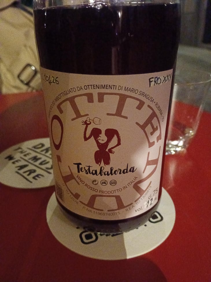 Testabalorda - Ottenimenti - Mario Siragusa -2022