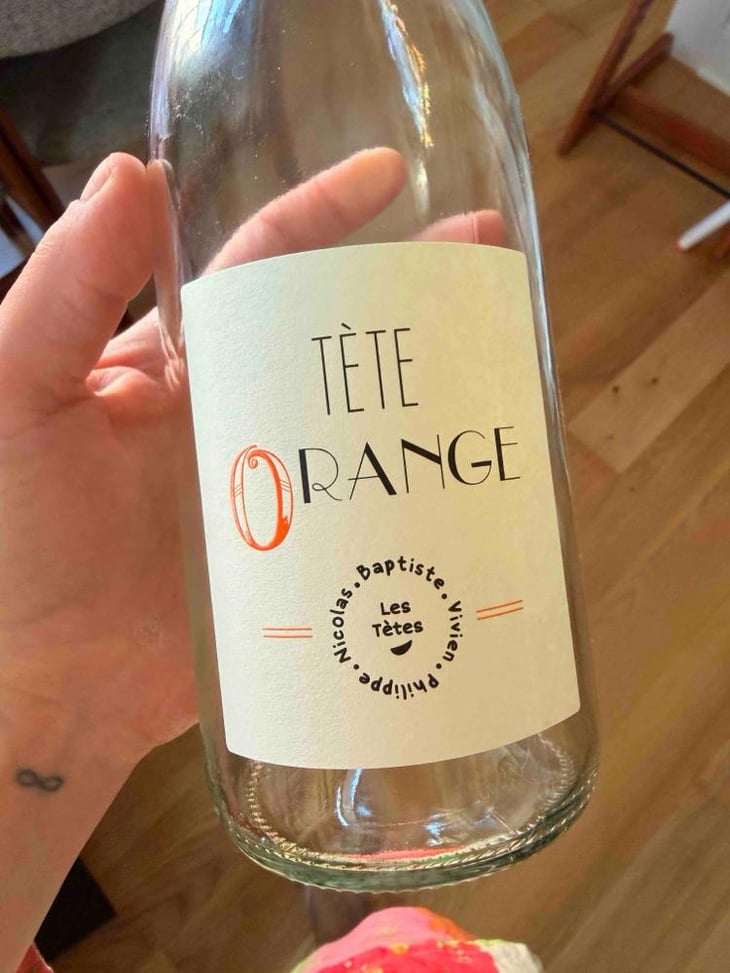 Tète orange - Domaine Grosbois - Sylvain & Nicolas Grosbois 