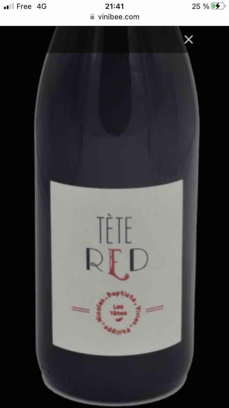Tète Red - Les Têtes - Philippe Mesnier, Vivien Blot, Baptiste Lardeux -2023