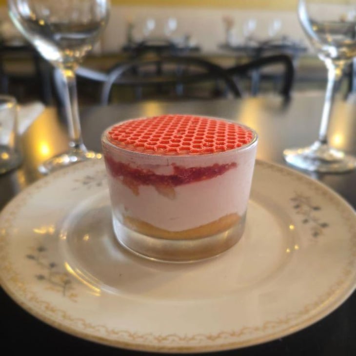 Tiramisu Framboises À L'Eau De Rose - Le Bistrot des Bonnes Femmes - 896212