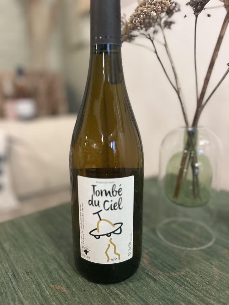 Tombé du ciel (Blanc) - L'enclos Des Braves - Chantal & Nicolas Lebrun 