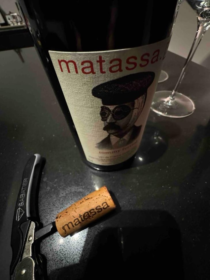 Tommy ferriol - Domaine Matassa - Tom Lubbe -2023