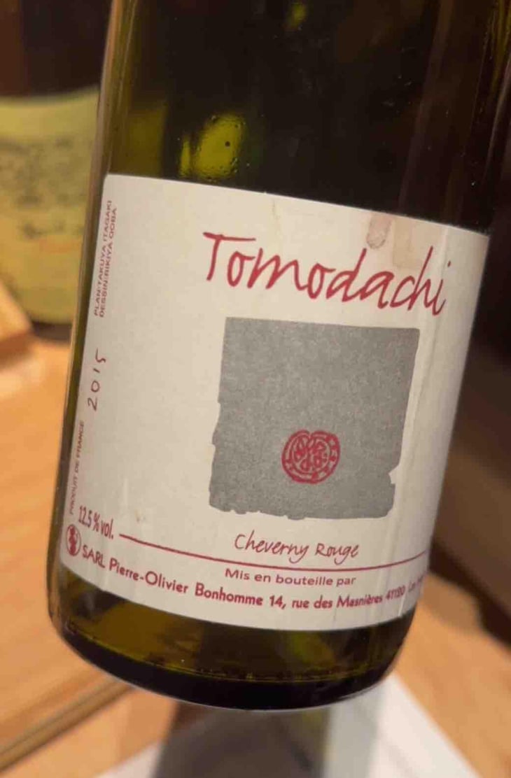 Tomodachi - Domaine POB - Pierre-Olivier Bonhomme 