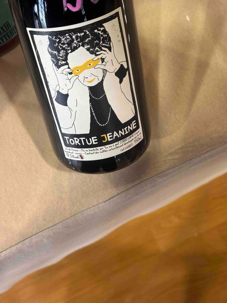 Tortue Jeannine - Le Vin à Poil ! - Xavier Marchais 