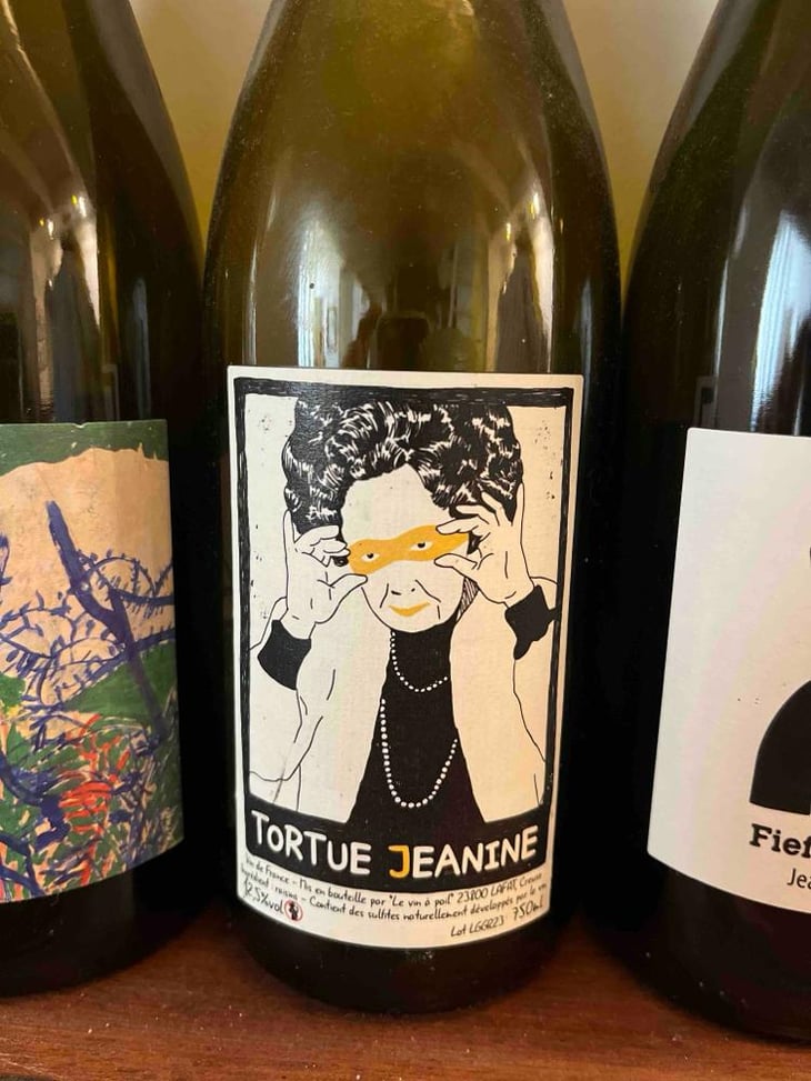 Tortue Jeannine - Le Vin à Poil ! - Xavier Marchais 