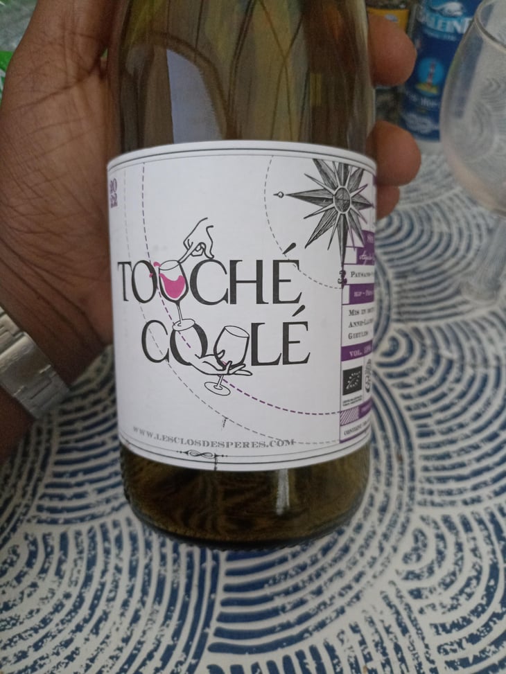 Touché Coulé - Les Clos des Pères - Anne Laure & Julien Gieules 