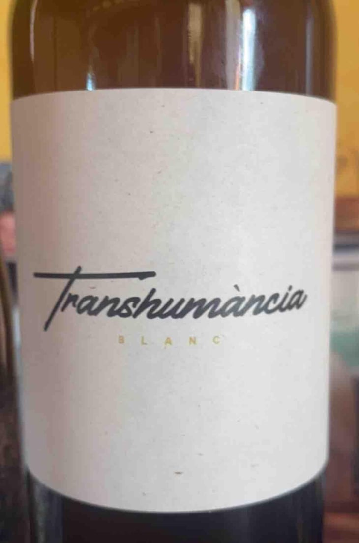 Transhumància Blanc - Domaine Cotzé - Wilfried Garcia 