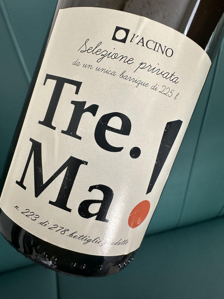 Tre.Ma , Calabria IGP - L'Acino - Dino Briglio Nigro -2022