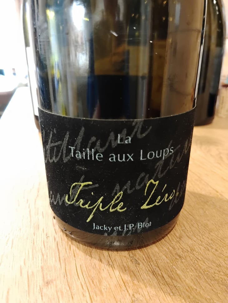 Triple Zéro - La Taille aux Loups - Jacky Blot 