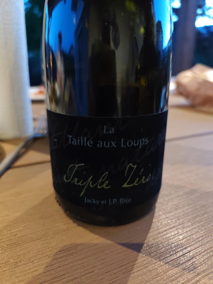 Triple Zéro - La Taille aux Loups - Jacky Blot 