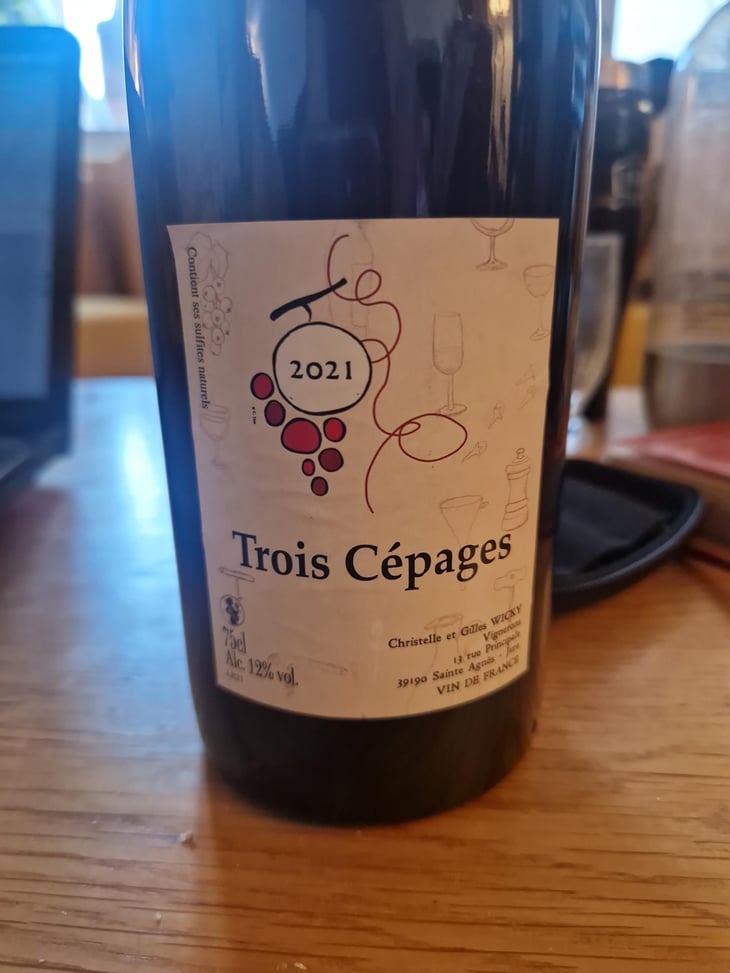 Trois Cepage - Gilles Wicky - Christelle & Gilles Wicky -2021