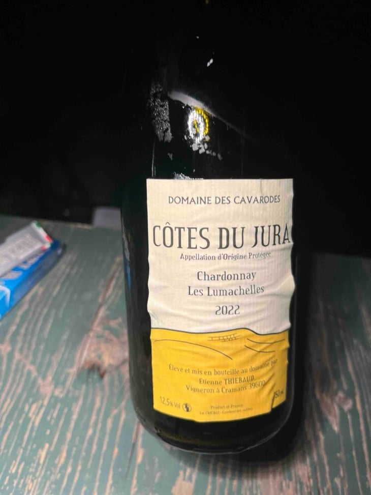Trousseau Les Lumachelles - Domaine des Cavarodes - Etienne Thiebaud 