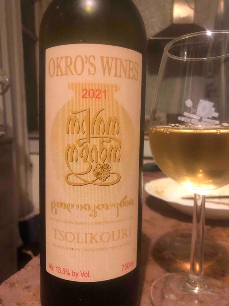 Tsolikouri - Okro's Wines - John Okruashvili 