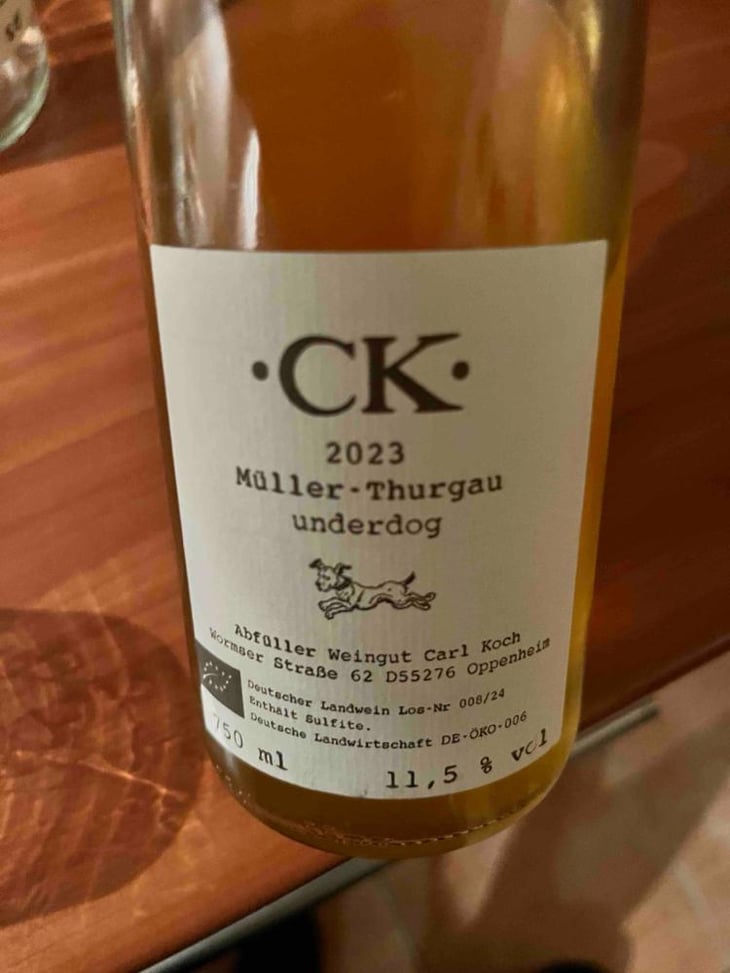 Underdog - Weingut Holger Koch - Holger Koch & Gabrielle Engesser -2023