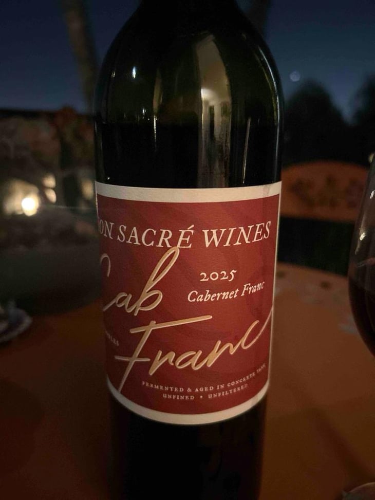 Union Sacré - Paso Robles - Vin De California -2025