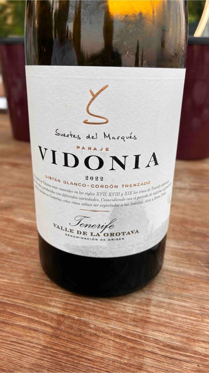 Vidonia - Bodegas Suertes Del Marques - Jonatan Garcia Lima & Luis Seabra -2020