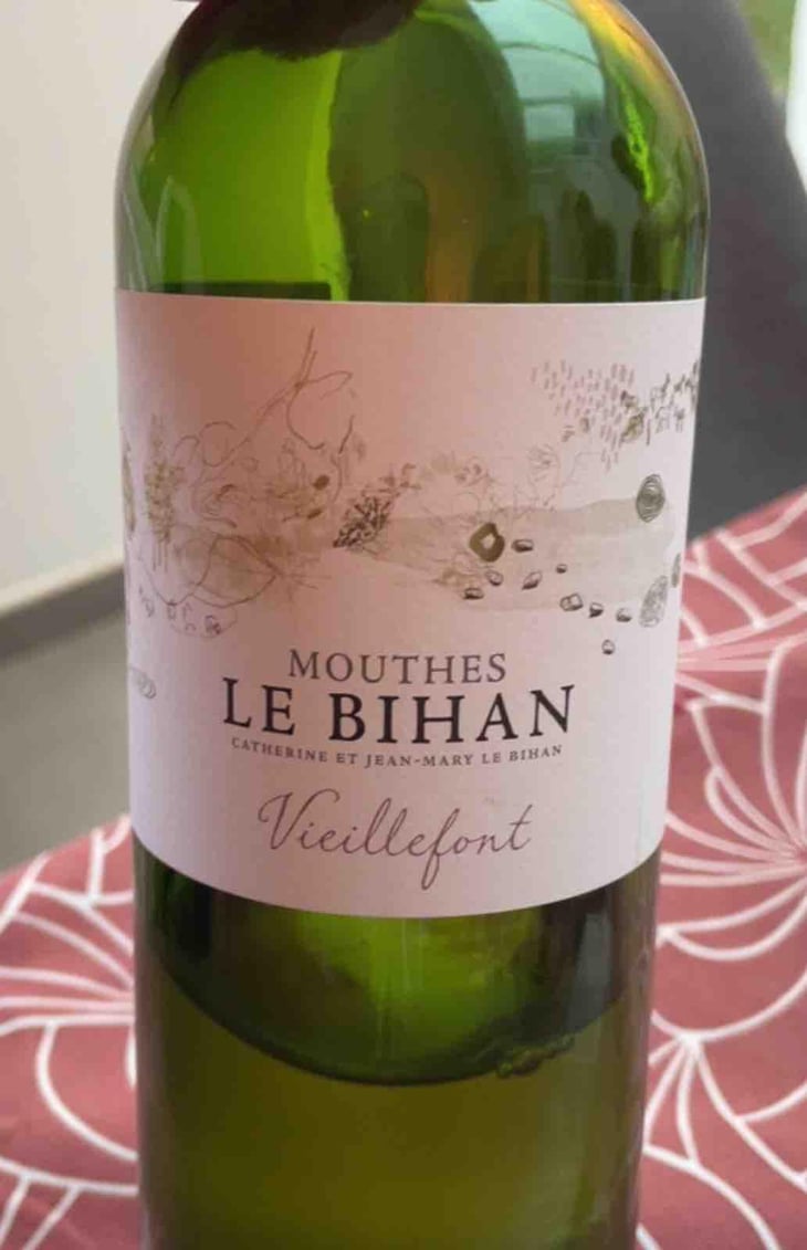 Vieillefont (blanc) - Mouthes Le Bihan - Catherine & Jean-Mary Le Bihan -2014