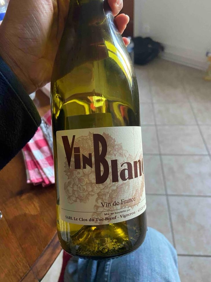 Vin Blanc - Clos du Tue-Bœuf - Zoé, Louise & Thierry Puzelat 