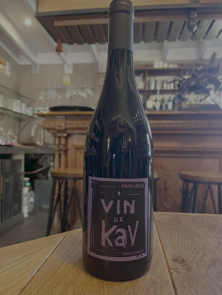 Vin de KAV - Karim Vionnet - Karim Vionnet 