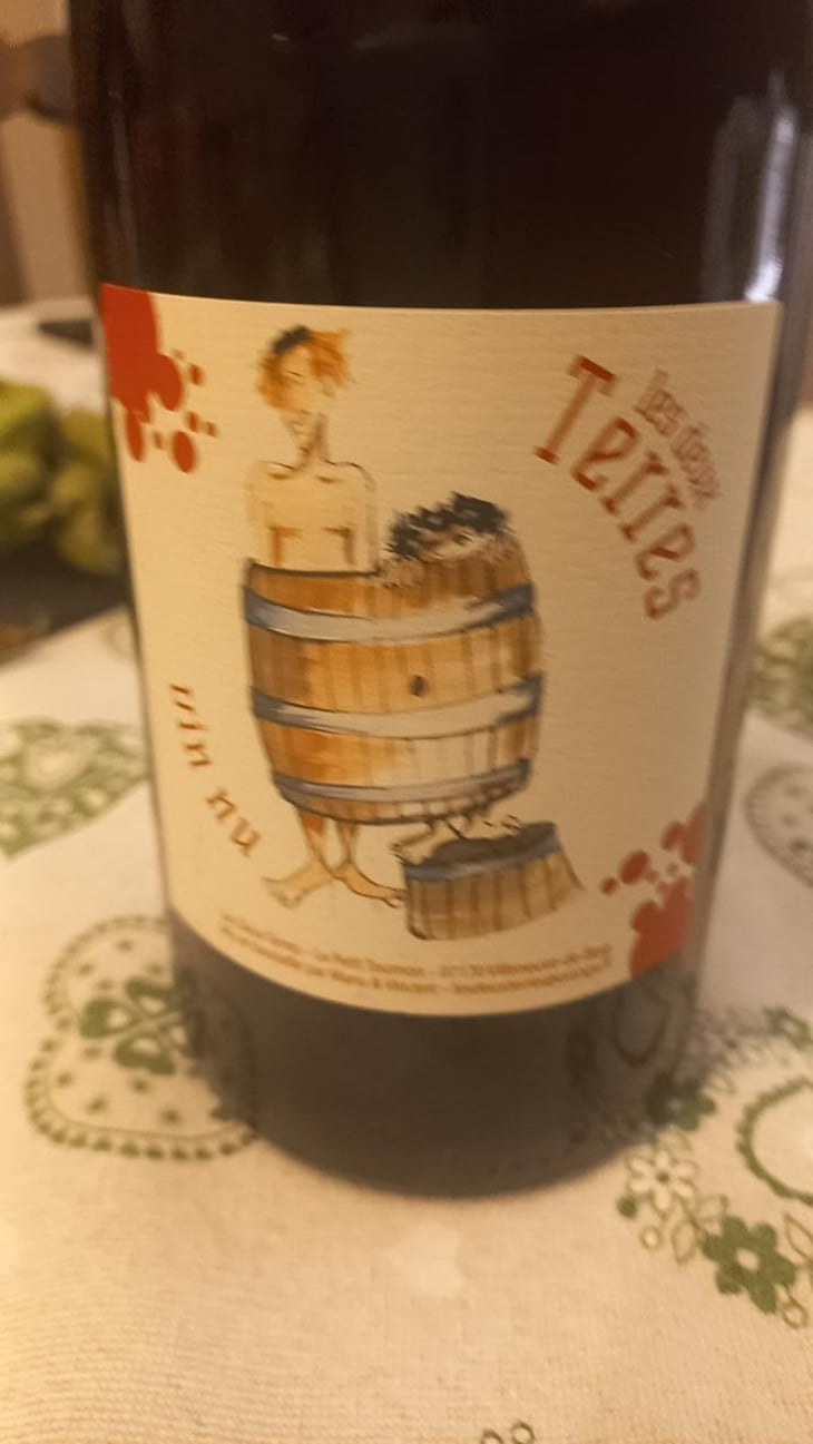 Vin Nu Rouge - Les Deux Terres - Vincent Fargier & Emmanuel Cunin -2022