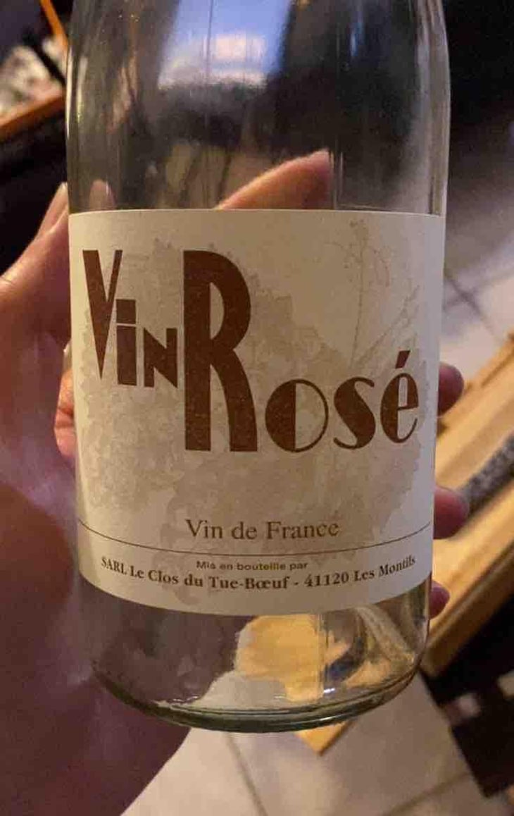 Vin Rosé - Clos du Tue-Bœuf - Zoé, Louise & Thierry Puzelat 