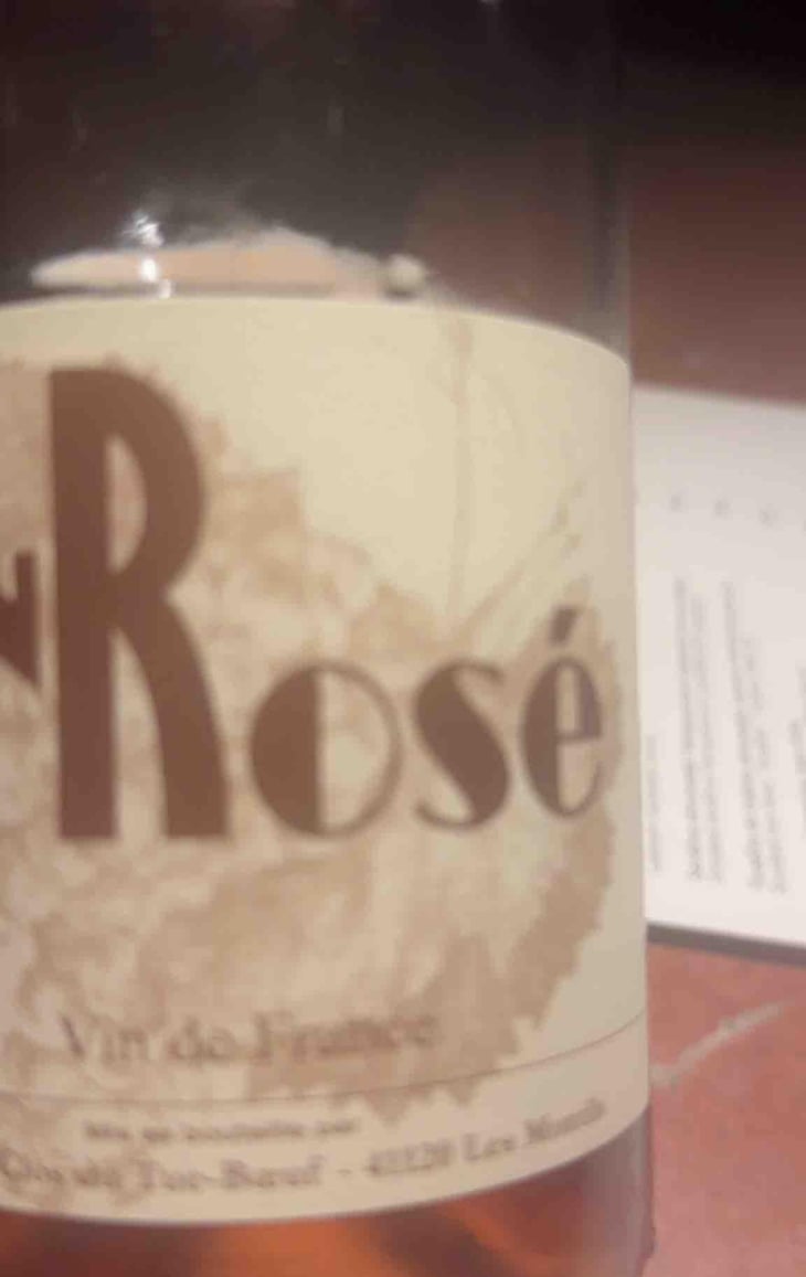 Vin Rosé - Clos du Tue-Bœuf - Zoé, Louise & Thierry Puzelat 
