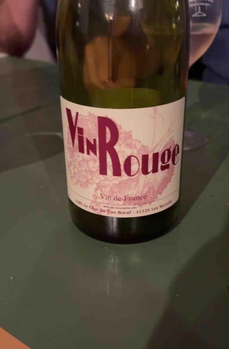 Vin Rouge - Clos du Tue-Bœuf - Zoé, Louise & Thierry Puzelat 